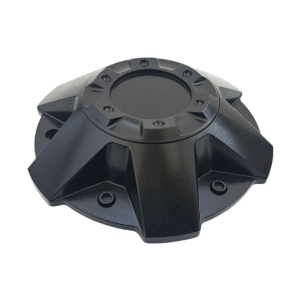 4pcs Set 195.7mm Snap On Black 6 Lug No Logo Offroad Wheel Center Cap – C-054 - Image 3