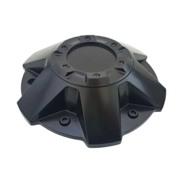 4pcs Set 195.7mm Snap On Black 6 Lug No Logo Offroad Wheel Center Cap – C-054 - Image 3