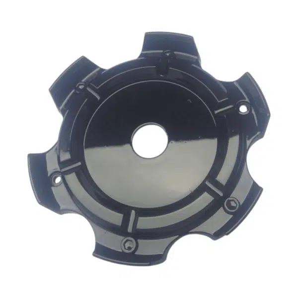 4pcs Set 133mm Snap On Black Customized Wheel Center Caps 6 Holes – C-A19 - Image 3