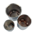 4pcs Set 90 / 142 / 114mm Snap On Chrome Push Through Wheel Center Caps – 172CAP1-2 - Image 6