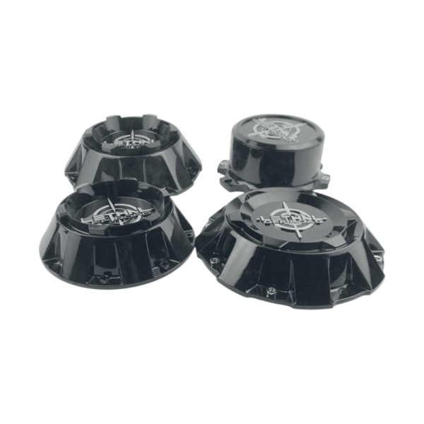 4pcs Set 214mm Snap On Black Offroad Wheel Hub Center Caps 5/6/8 Lug – C-A17 - Image 7