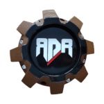 4pcs Set 216.2mm Snap On Black ABS Wheel Center Caps 8 Lug No Logo – C-739 - Image 7