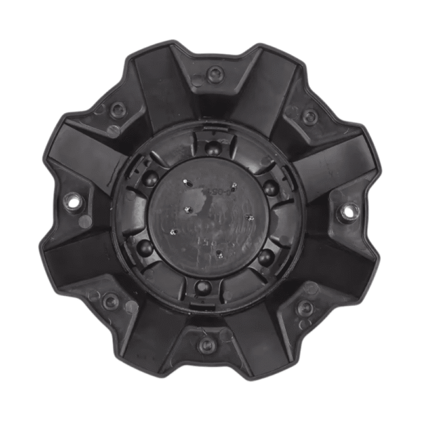 4pcs Set 196 / 225mm Snap On Black Offroad Wheel Center Hub Caps – C-052 - Image 3