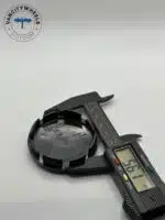 Infiniti 60mm Black & Chrome Wheel Center Caps - 4pc Premium Set - Image 2