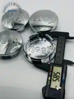 Set Of 4 Jeep Chrome Alloy Wheel Center Caps 63mm, Center Hub Caps For Jeep 63mm - Image 4