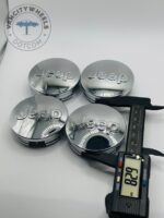 Set Of 4 Jeep Chrome Alloy Wheel Center Caps 63mm, Center Hub Caps For Jeep 63mm - Image 3