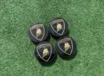 Lamborghini Cap Huracan Gallardo Aventador Urus Wheel Center Hub Caps Set 4