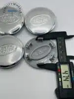 Land Rover Hub Caps - Set of 4 Silver/Chrome 64mm | RRJ500030XXX - Image 4