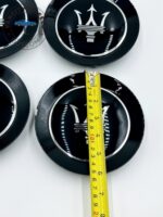 Maserati Ghibli Wheel Center Cap 152mm(58mm) #670013626 - Black, Maserati Wheel Center Caps - Black (Set of 4) - Image 7