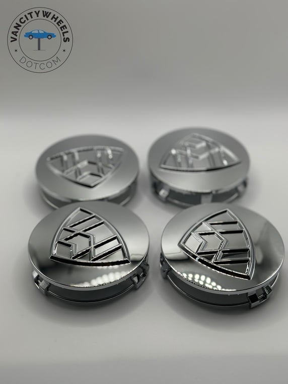 maybachcapschrome.jpeg Mercedes Maybach-S Class Wheel Center Caps – Takeoff (Set of 4) – Chrome - Image 1
