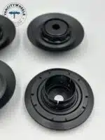 Elevate Your Style with the Set of 4 Compatible Mercedes Benz CENTER CAPS A0004001100 - Embellish Your Ride - Image 3