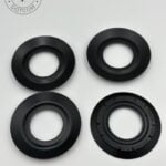 Amplify Elegance with our Set of 4 Mercedes Benz CENTER CAP Aluminium Plates A0004001100 - Unleash the Power of Four!