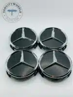 Mercedes Benz Wheel Center Caps 76mm