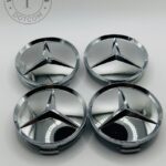 Mercedes-Benz 74mm Chrome Wheel Center Caps