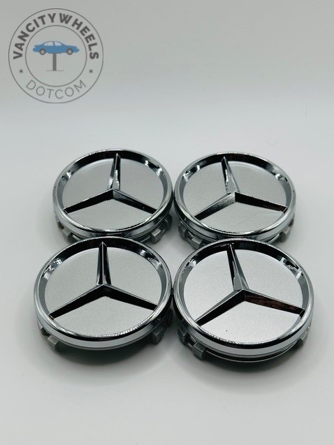 Mercedes Benz Wheel Center Caps 61mm