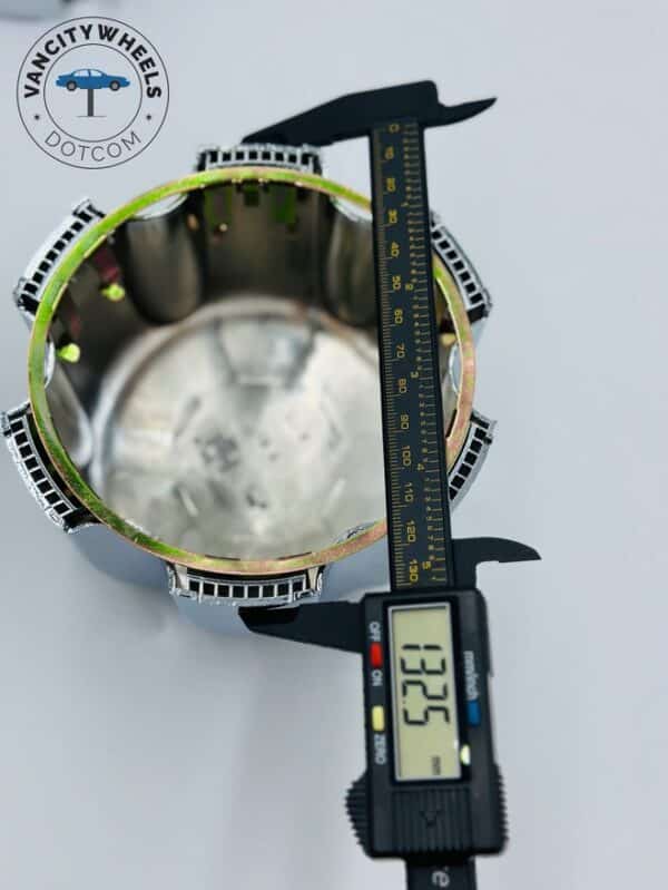 4X New For 1992-2002 Mitsubishi Montero Sport MB816581 Chrome Wheel Center Hub - Image 8