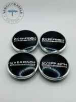 Overfinch 63mm Black Wheel Center Caps