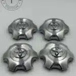 Toyota 4pcs/set Full Chrome 140mm Wheel Center Hub Caps Rim Cover For Toyota, Wheel Center Cover for Land Cruiser and Prado