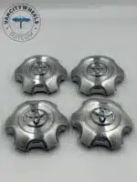 Toyota 4pcs/set Full Chrome 140mm Wheel Center Hub Caps Rim Cover For Toyota, Wheel Center Cover for Land Cruiser and Prado