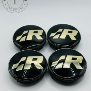 Volkswagen R Wheel Center Caps 65mm