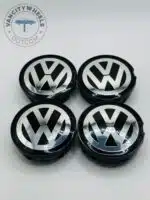 Volkswagen Wheel Center Caps 62mm