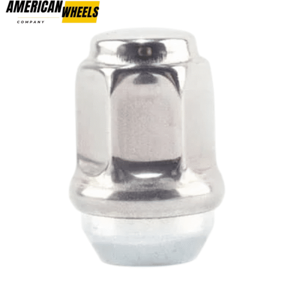 12pcs 1/2" -20 Lug Nuts 1.4" Tall Material Carbon Steel Liner and Stainless Outer Shell - 23112229CH - Image 2