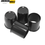 81mm 3.19" Stainless Steel Push Through Center Caps 2x Closed 2x Open End for Truck Rims - 74346MB=[74334MB+74327MB]x2 - Image 2