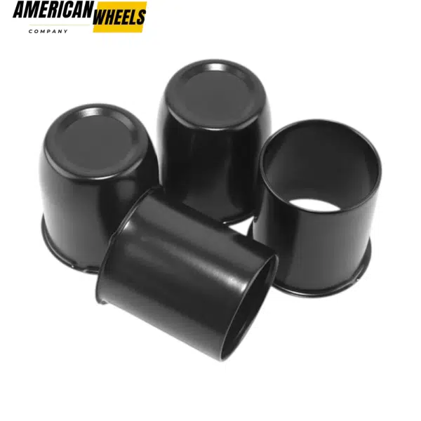 81mm 3.19" Stainless Steel Push Through Center Caps 2x Closed 2x Open End for Truck Rims - 74346MB=[74334MB+74327MB]x2 - Image 2