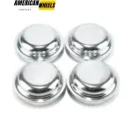 72mm 2.83in Trailer/SUV Universal Push Through Wheel Dust Cap Replacement 4pcs - 20260009CH
