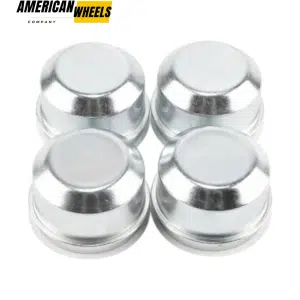 4pcs 45mm 1.78in Trailer Axle Dust Cap for Aftermarket Universal Replacement - 20260007CH