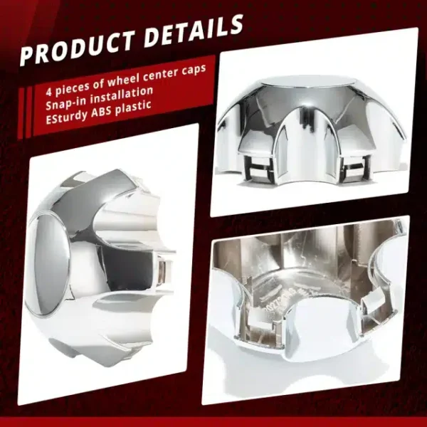 2009-2014 Ford F-150 Expedition Wheel Center Caps for Models 20x8.5" Wheels #DL3Z-1130-C 132mm - 20272043CH - Image 3