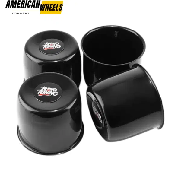4.25in Push Thru Trailer Wheel hub Center Caps for 4.25in Bore 3.46in Tall - 20274321[74306MB+20971] - Image 2
