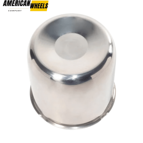 Stainless Corrosion Resistant 4.88in Push Thru Trailer Wheel Center Caps for 4.88in Bore RV Truck Rims - 20274358 - Image 4