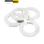 108mm 4.25in ID:67mm 2.64in Aluminum Hub Centric Rings for Aftermarket Wheel Refit - 23137013 - Image 2
