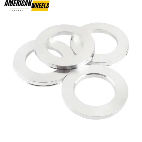 108mm 4.25in ID:67mm 2.64in Aluminum Hub Centric Rings for Aftermarket Wheel Refit - 23137013 - Image 2