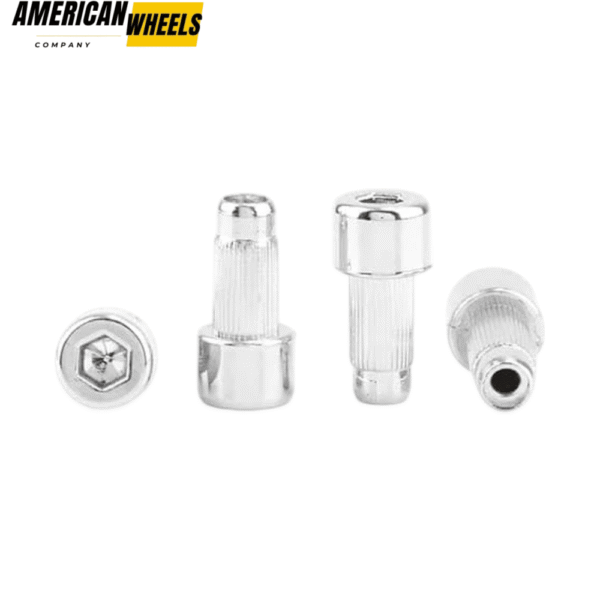 100pcs 9.7mm Wheel Rivets Decoration Replacement for 6.3mm Hole Rim Lip Rivets - 23112224 - Image 2