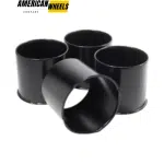 5.15in Opened End Trailer Wheel Center Caps Push Thru Hub Caps for 5.15in Bore 4.69in Tall RV Truck Rims - 20274354 - Image 3