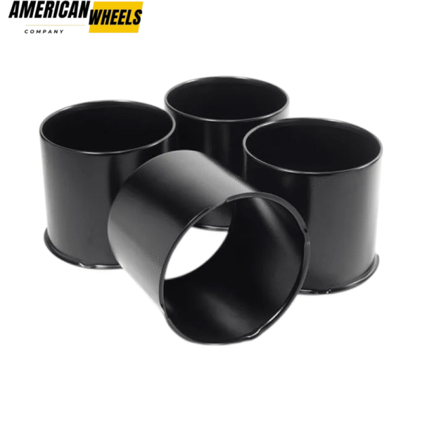 5.15in Opened End Trailer Wheel Center Caps Push Thru Hub Caps for 5.15in Bore 4.69in Tall RV Truck Rims - 20274354 - Image 3