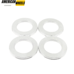 108mm 4.25in ID:67mm 2.64in Aluminum Hub Centric Rings for Aftermarket Wheel Refit - 23137013