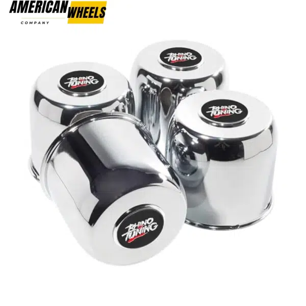 124mm 4.88in Push Through Wheel Center Caps for 4.88in Bore 3.77in H Truck Trailer RV Hub Caps - 20260022CH=[74073+20970] - Image 2