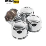 American Racing KM301 Turbine AX181 Artillery Wheel Center Caps 98mm 3 14/16in - 20274256CH - Image 2