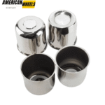 5.15in Push Thru Wheel Center Caps 2x Detachable Top Cap 2x Closed for Trailer Hub Cap - 20274324=[74316+74308] - Image 3