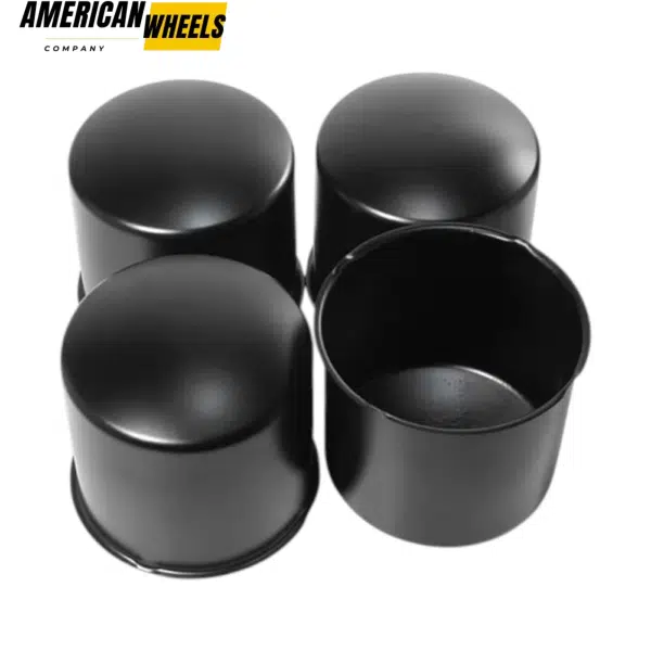 130mm 5.15in Push Through Center Caps Wheel Hub Caps for 5.15" Hub 4.84" Tall Truck Trailer Wheel Rim - 20274222MB - Image 2