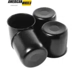 Stainless Corrosion Resistant 4.88in Push Thru Trailer Wheel Center Caps for 4.88in Bore RV Truck Rims - 20274358 - Image 2