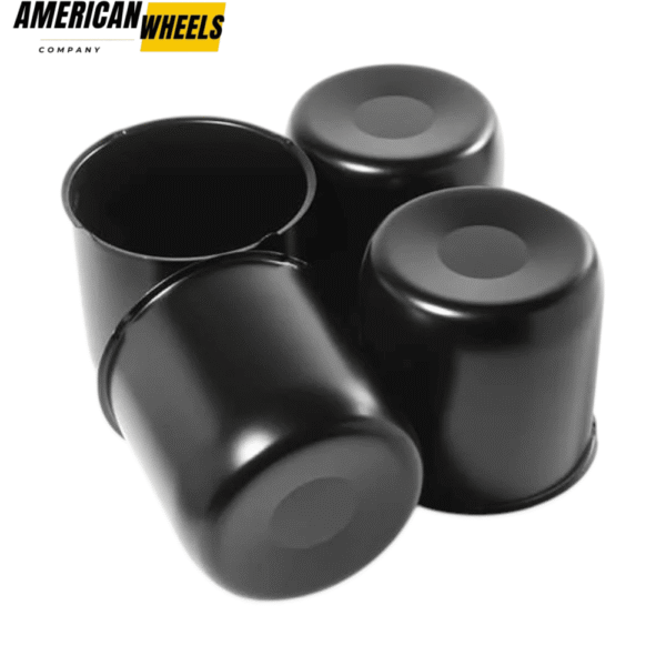 Stainless Corrosion Resistant 4.88in Push Thru Trailer Wheel Center Caps for 4.88in Bore RV Truck Rims - 20274358 - Image 2