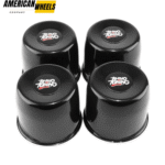 4.25in Push Thru Trailer Wheel hub Center Caps for 4.25in Bore 3.46in Tall - 20274321[74306MB+20971]