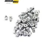 100pcs 10mm Wheel Rim Lip Rivets Nuts for 7.9mm Bore Decoration Wheel Rivets - 23112187 - Image 2