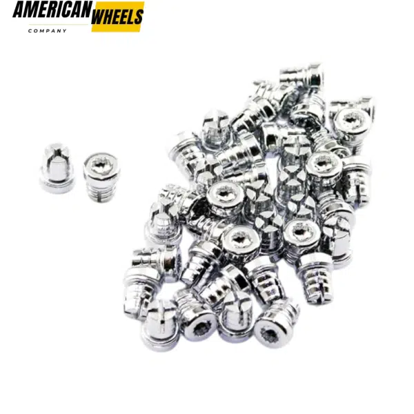 100pcs 10mm Wheel Rim Lip Rivets Nuts for 7.9mm Bore Decoration Wheel Rivets - 23112187 - Image 2
