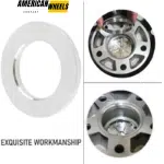 108mm 4.25in ID:67mm 2.64in Aluminum Hub Centric Rings for Aftermarket Wheel Refit - 23137013 - Image 3