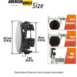 Toyota 18-24 Camry 19-22 Avalon 20-24 RAV4 Wheel Center Caps #PT280-03200-02 4pcs 62mm 2.45in - 20272054 - Image 4